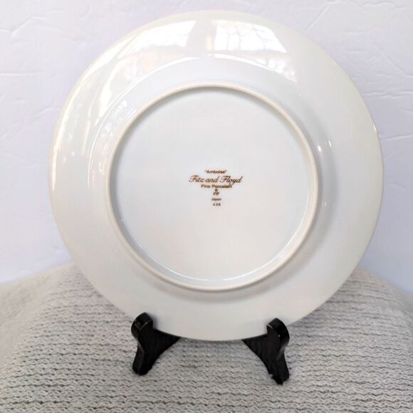 Fitz and Floyd Amboise Salad Plates Set of 4 - Picture 3 of 9
